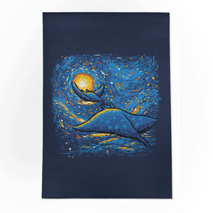 Starry Sky Sea Manta Ray