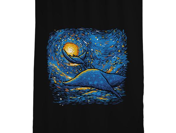 Starry Sky Sea Manta Ray