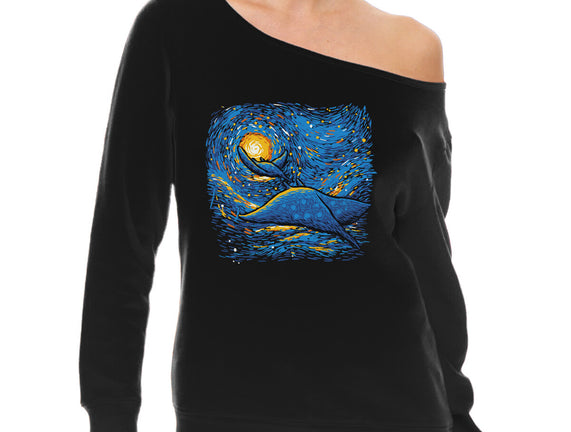 Starry Sky Sea Manta Ray