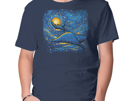 Starry Sky Sea Manta Ray