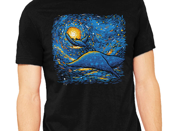 Starry Sky Sea Manta Ray