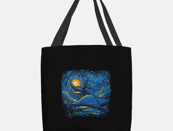 Starry Sky Sea Manta Ray