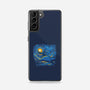 Starry Sky Sea Manta Ray-Samsung-Snap-Phone Case-tobefonseca