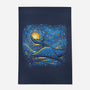 Starry Sky Sea Manta Ray-None-Indoor-Rug-tobefonseca