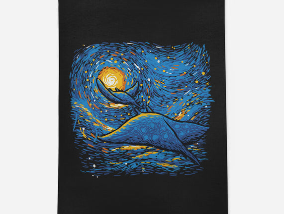 Starry Sky Sea Manta Ray