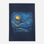 Starry Sky Sea Manta Ray-None-Outdoor-Rug-tobefonseca