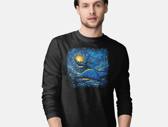 Starry Sky Sea Manta Ray