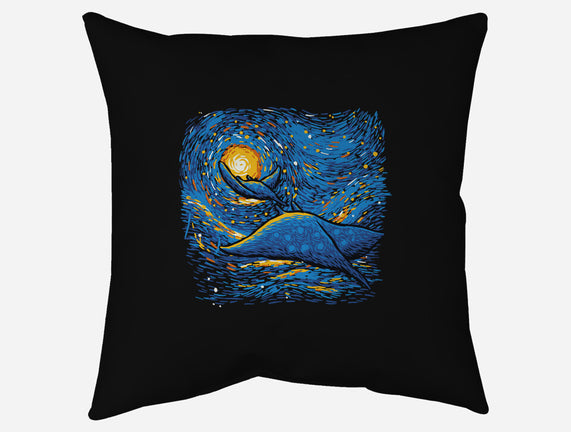 Starry Sky Sea Manta Ray