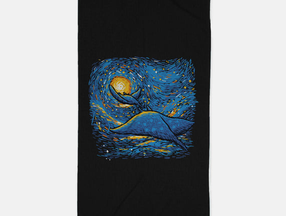 Starry Sky Sea Manta Ray