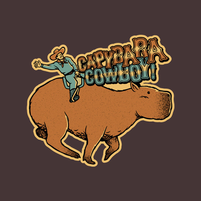 Capybara Cowboy-None-Memory Foam-Bath Mat-tobefonseca