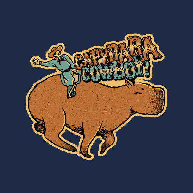 Capybara Cowboy-None-Beach-Towel-tobefonseca