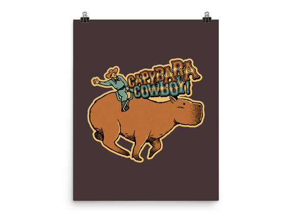 Capybara Cowboy