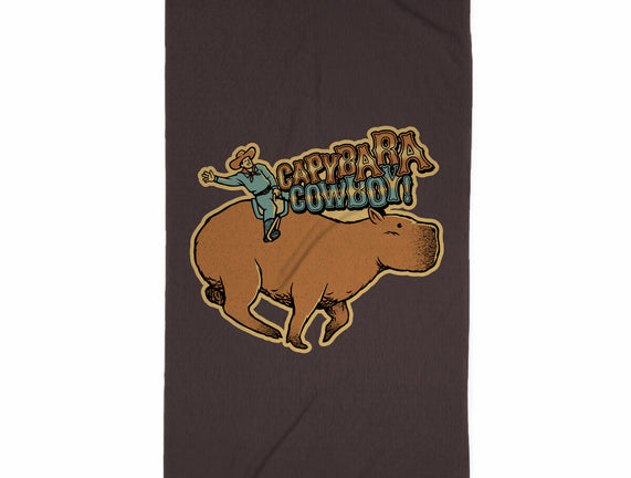 Capybara Cowboy