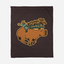 Capybara Cowboy-None-Fleece-Blanket-tobefonseca