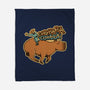 Capybara Cowboy-None-Fleece-Blanket-tobefonseca