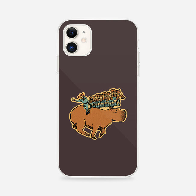 Capybara Cowboy-iPhone-Snap-Phone Case-tobefonseca