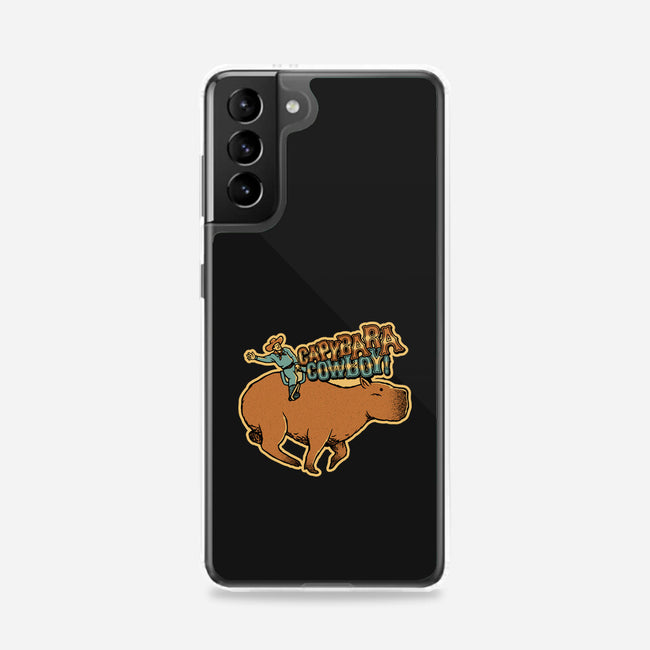 Capybara Cowboy-Samsung-Snap-Phone Case-tobefonseca