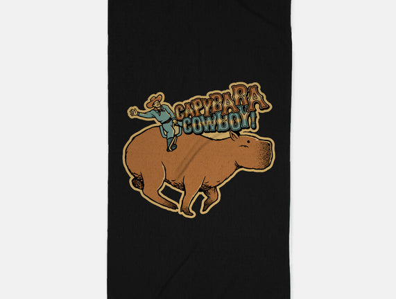 Capybara Cowboy