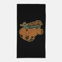 Capybara Cowboy-None-Beach-Towel-tobefonseca