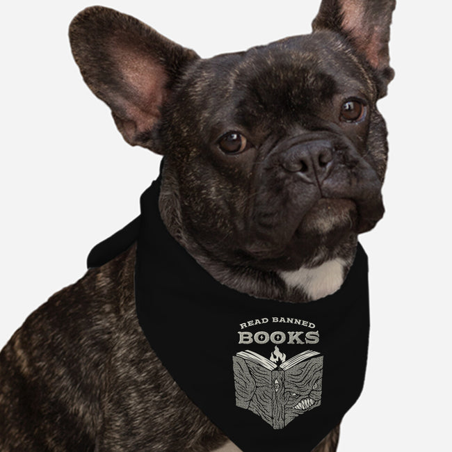 Read Banned Books-Dog-Bandana-Pet Collar-tobefonseca