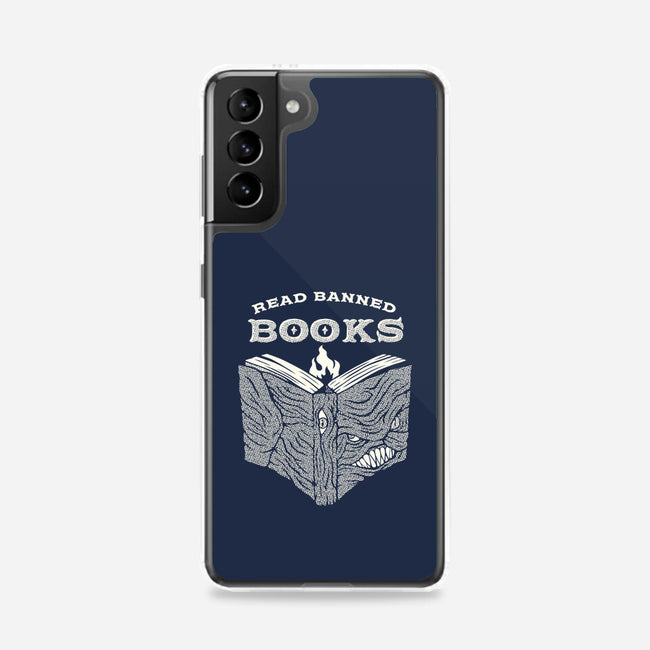 Read Banned Books-Samsung-Snap-Phone Case-tobefonseca