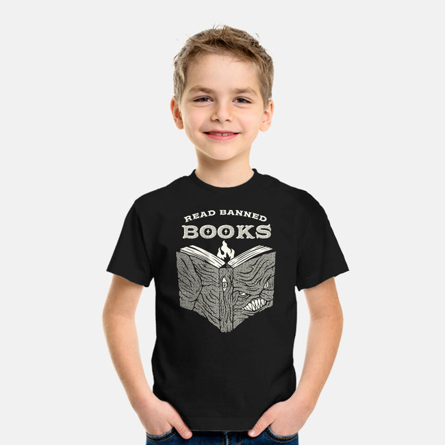 Read Banned Books-Youth-Basic-Tee-tobefonseca