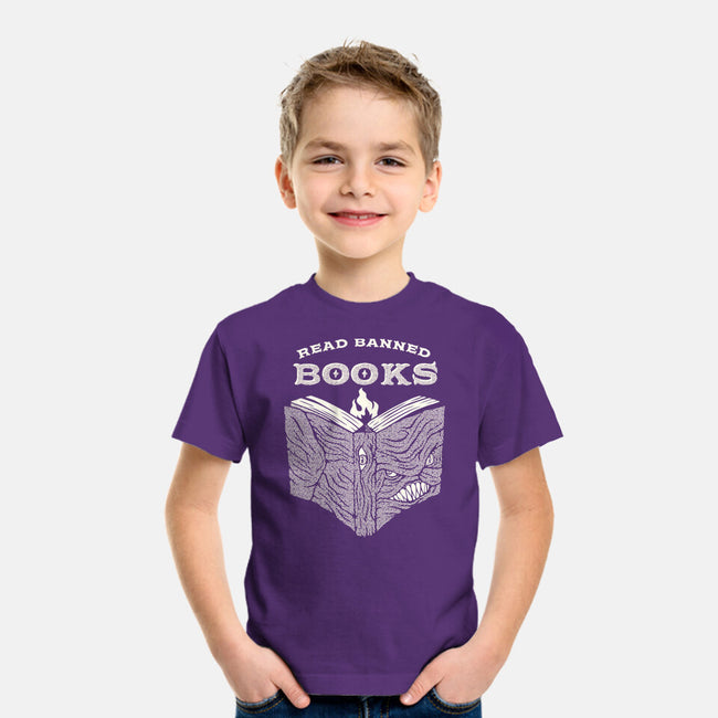 Read Banned Books-Youth-Basic-Tee-tobefonseca