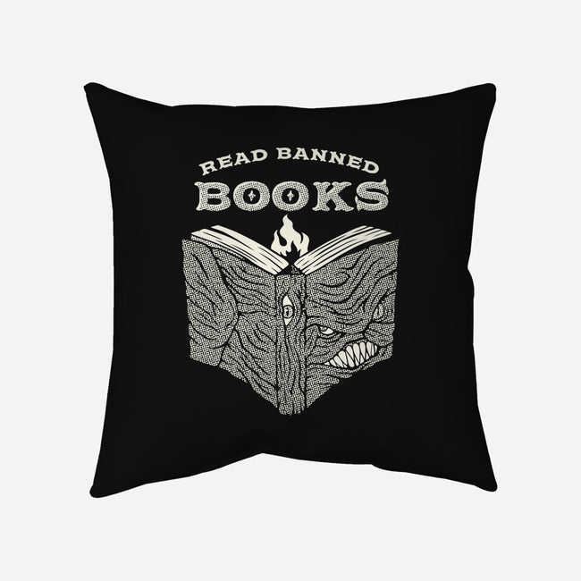 Read Banned Books-None-Non-Removable Cover w Insert-Throw Pillow-tobefonseca