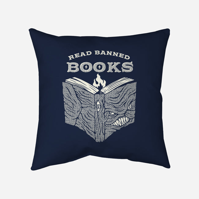 Read Banned Books-None-Non-Removable Cover w Insert-Throw Pillow-tobefonseca