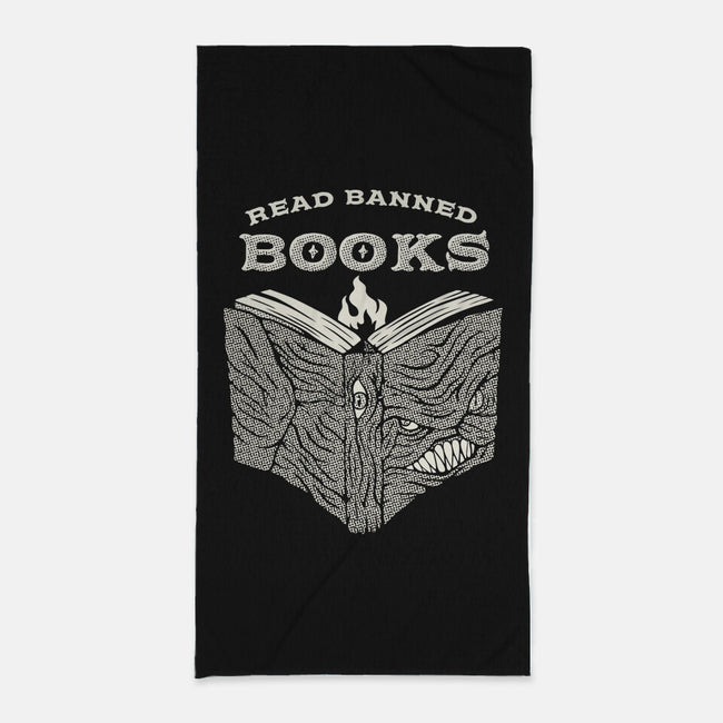 Read Banned Books-None-Beach-Towel-tobefonseca