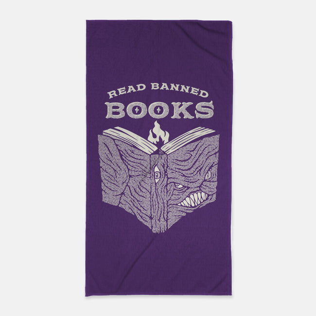 Read Banned Books-None-Beach-Towel-tobefonseca