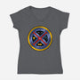 My Xquad-Womens-V-Neck-Tee-nickzzarto