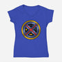 My Xquad-Womens-V-Neck-Tee-nickzzarto