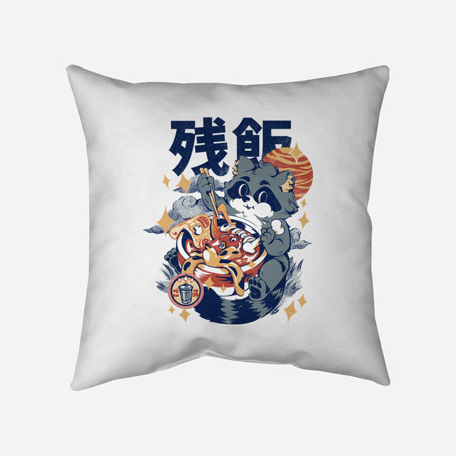 Trash Ramen-None-Removable Cover w Insert-Throw Pillow-Estudio Horta