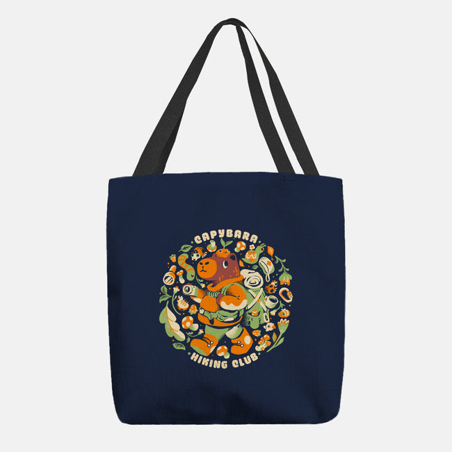 Capybara Hiking Club-None-Basic Tote-Bag-Estudio Horta