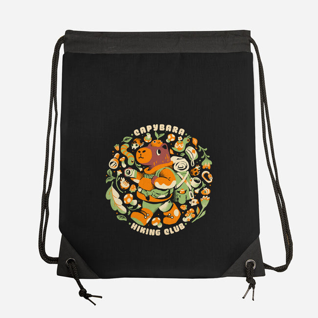 Capybara Hiking Club-None-Drawstring-Bag-Estudio Horta
