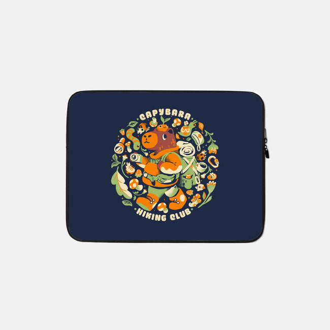 Capybara Hiking Club-None-Zippered-Laptop Sleeve-Estudio Horta