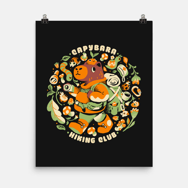 Capybara Hiking Club-None-Matte-Poster-Estudio Horta