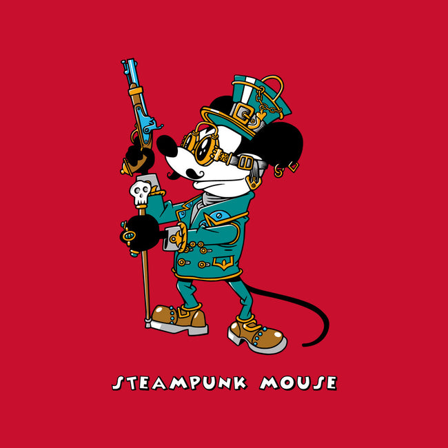 Steampunk Mouse-Womens-Basic-Tee-imisko