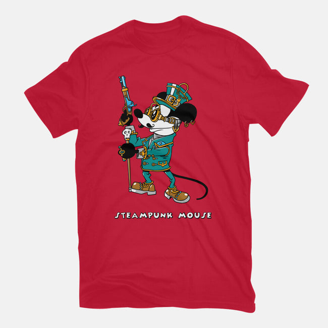 Steampunk Mouse-Mens-Heavyweight-Tee-imisko