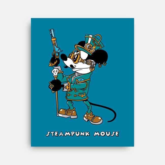 Steampunk Mouse-None-Stretched-Canvas-imisko