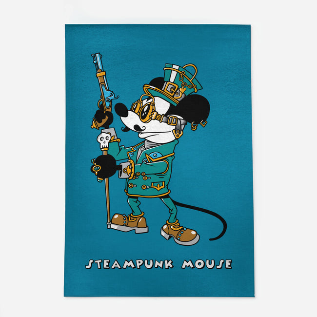 Steampunk Mouse-None-Indoor-Rug-imisko