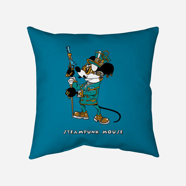 Steampunk Mouse-None-Non-Removable Cover w Insert-Throw Pillow-imisko