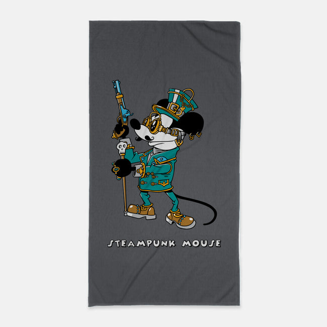 Steampunk Mouse-None-Beach-Towel-imisko