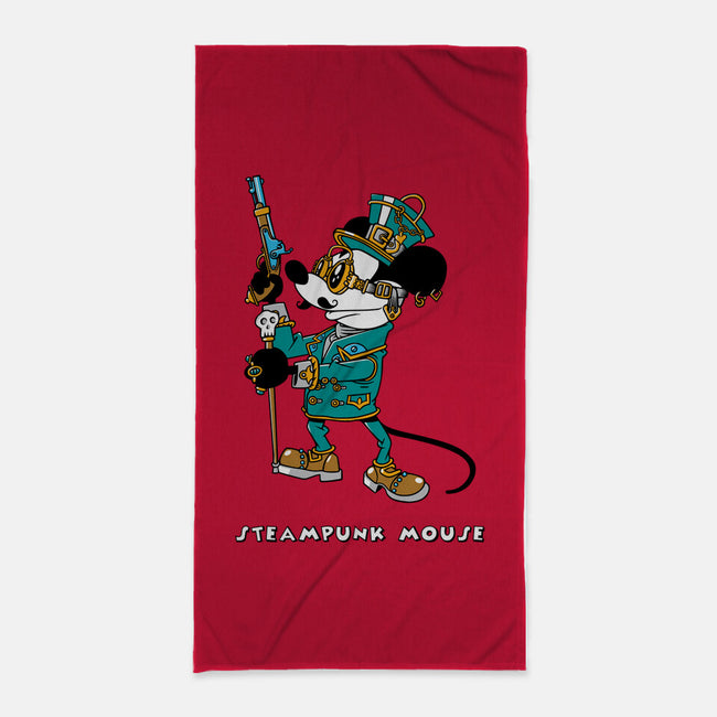 Steampunk Mouse-None-Beach-Towel-imisko