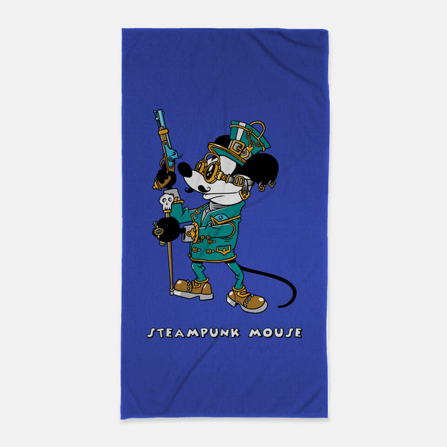 Steampunk Mouse-None-Beach-Towel-imisko