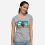 Everyone Needs A Hobby-Womens-V-Neck-Tee-MelesMeles