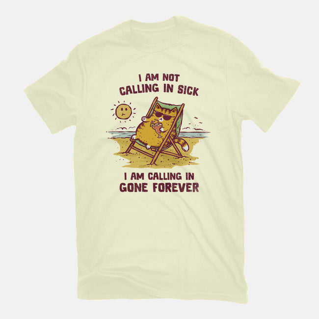 Calling In Gone Forever-Mens-Basic-Tee-kg07