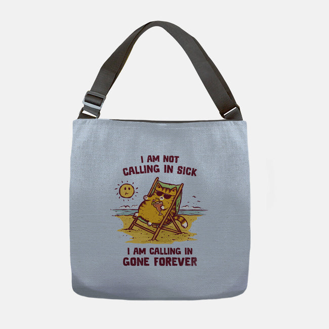 Calling In Gone Forever-None-Adjustable Tote-Bag-kg07