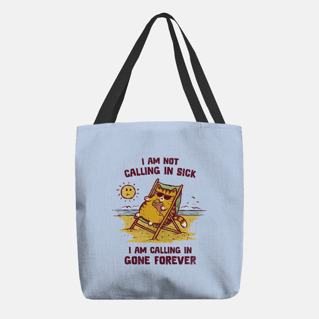 Calling In Gone Forever-None-Basic Tote-Bag-kg07